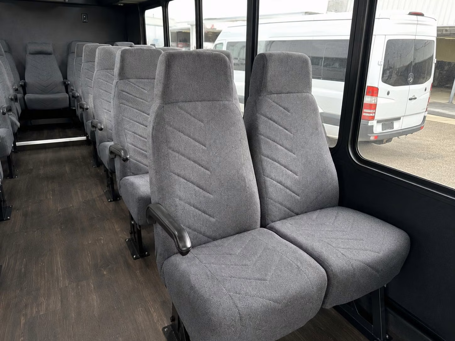 20 passenger minibus inside