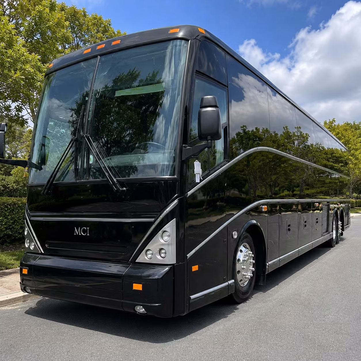 56 passenger charter bus