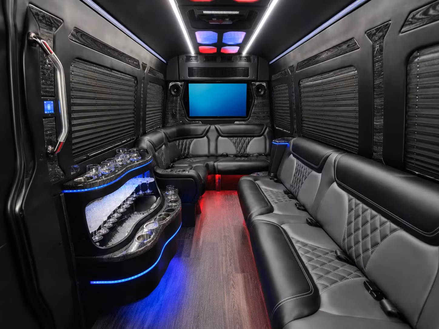 bus rental options for charlotte trips
