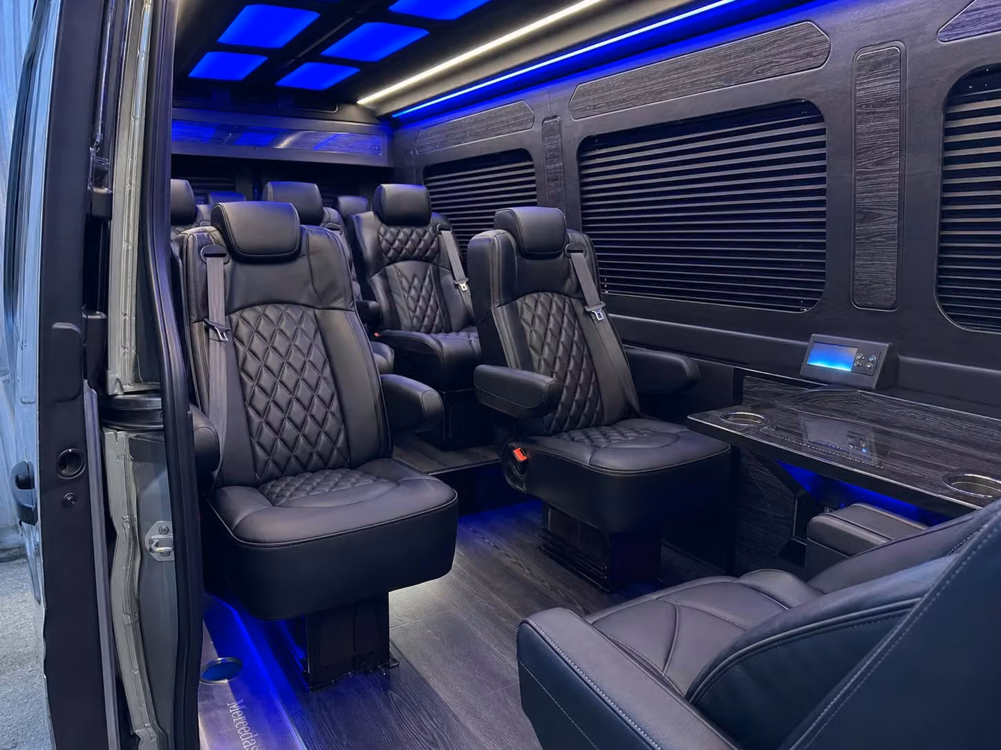 sprinter van transportation for groups and events across charlotte
