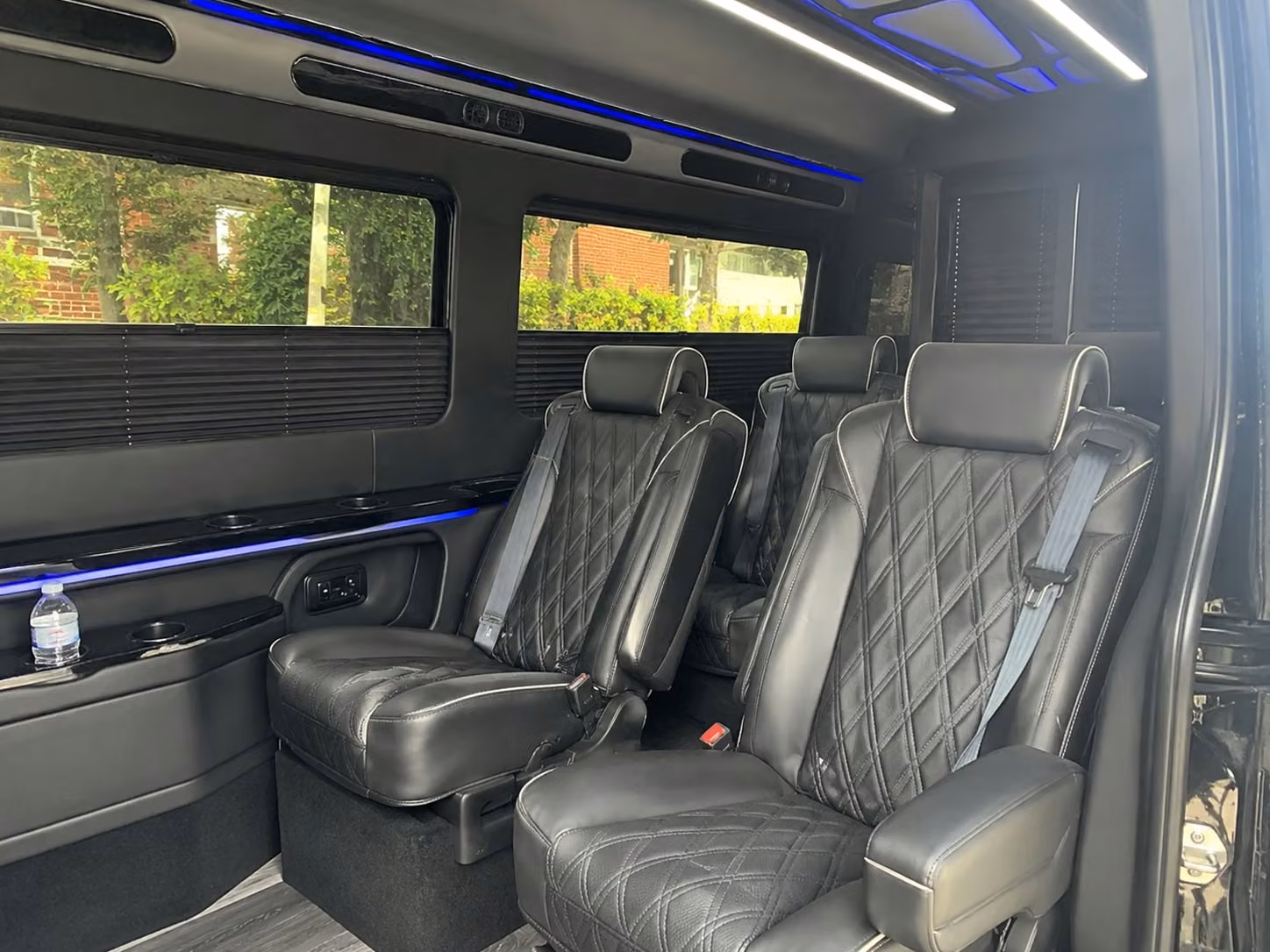 sprinter van with driver interior